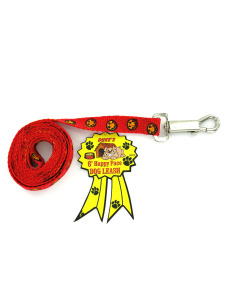 6 Happy face dog leash