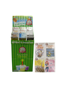 birthday english cd greeting cards assortment 1