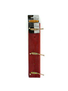 Deluxe wood coat rack with screws