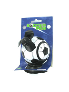 Soccer-shaped fan