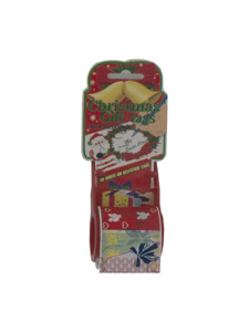 xmas gift tag roll