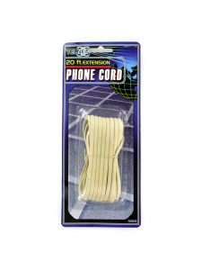 20' Extension telephone cord