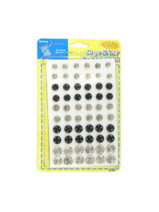60 pc snap fasteners