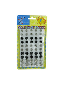 50 Pack snap fasteners