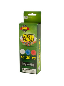 Plastic poker chips