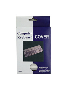 Computer monitor and keyboard cover