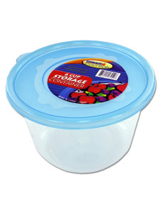 6 Cup storage container