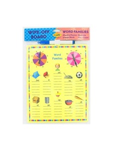 wipe off board word families