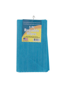 5 piece us made handy wipes