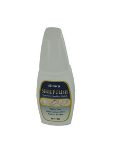 High gloss shoe polish