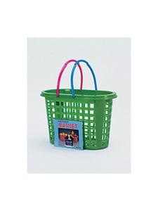 Plastic storage basket