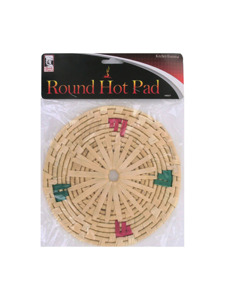 Round hot pad