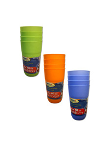 Plastic tumblers (set of 4)