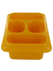 Plastic cutlery holder