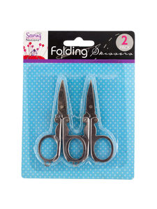 Folding scissors