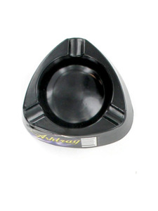 Black ashtray