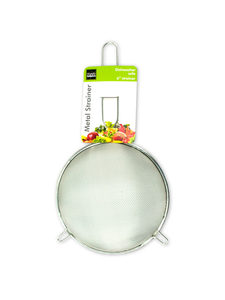 Metal strainer
