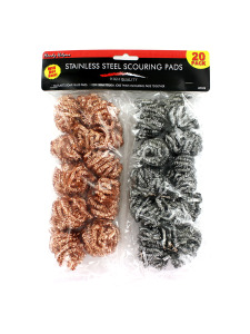 Stainless steel scouring pad value pack