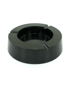 5" rnd ashtray blck/wh