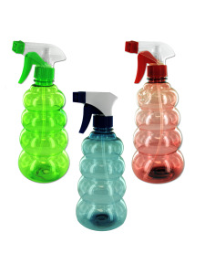 Tornado-shaped spray bottle