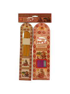 Incense sticks with burner 