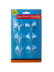 Suction hooks (set of 6)