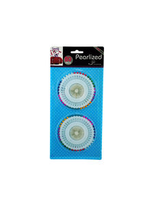 80 piece pearlized pins