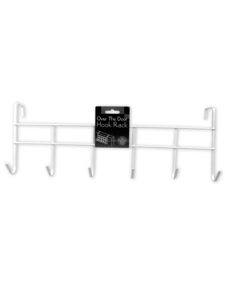 Over-the-door hook rack