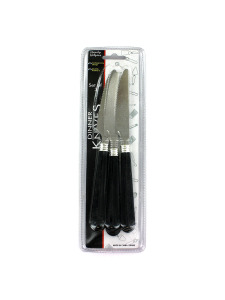 Set of three dinner knives