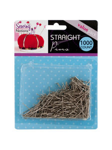 1000 Pack straight pins