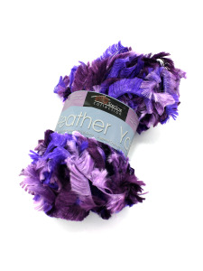 Feather yarn (assorted colors)
