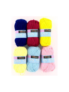 Baby yarn  (assorted colors)