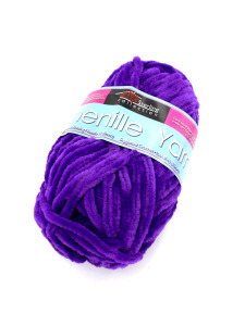 Chenille yarn (assorted colors)