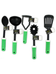 5 Piece assorted modern kitchen tools