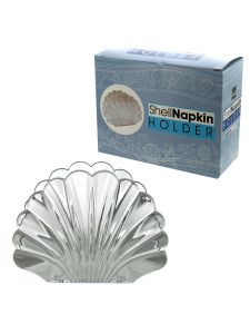 Shell-shaped napkin holder