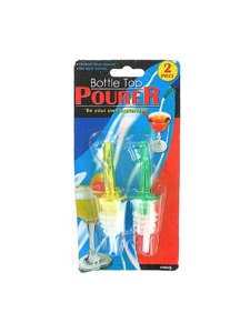 2 Pack bottle top pourer
