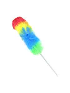 Telescoping colorful duster