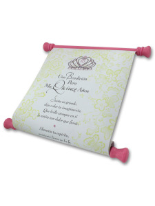 quince wall scroll