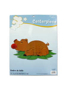 luau honeycomb centerpiece