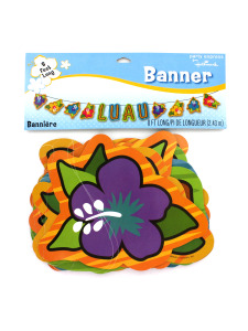 luau letter banner