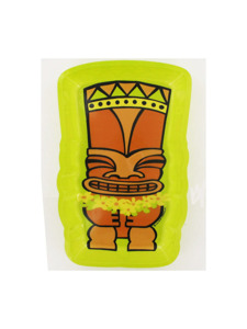 luau large tiki tray
