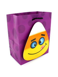 small candy corn gift bag