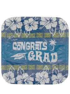 luau grad 10 count 7 1/8 x 7 1/8 inch plates