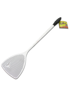 Fly swatter with grip handle