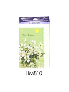 bouquet 8pk invitatons