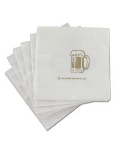 16pk. bar is open theme napkins