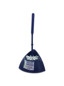 14 in. toilet brush w/ corner stand