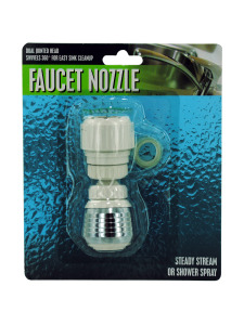 Jointed faucet nozzle