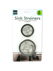 Set of 2 mesh sink strainers