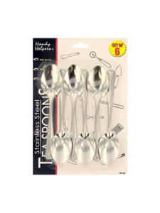 Stainless steel spoons